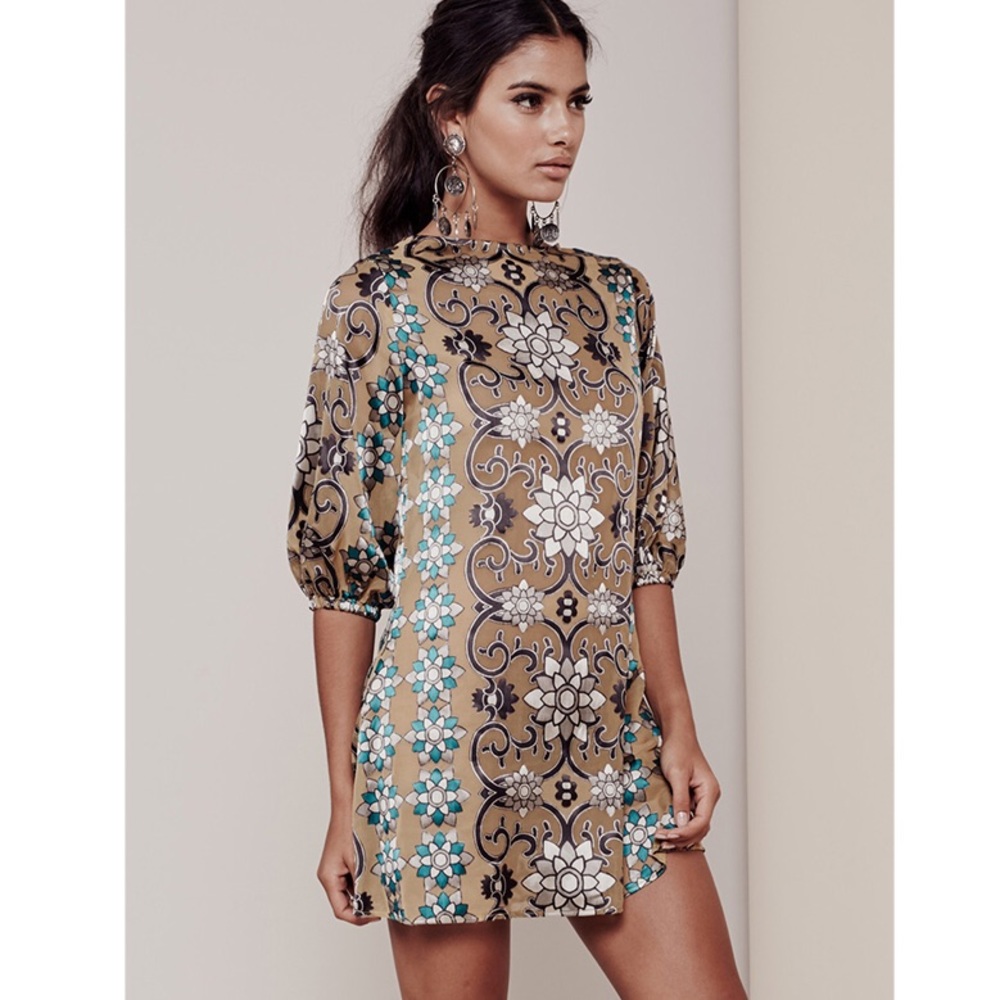 For Love and Lemons Teresa Mini Dress NWOT